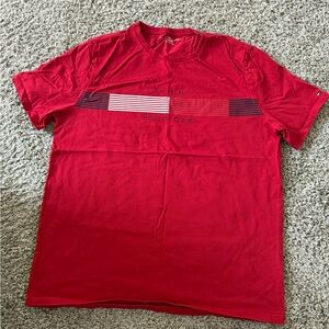 Tommy Hilfiger Bold Red Short Sleeve Tee